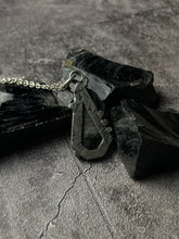 Load image into Gallery viewer, 925 Silver Obsidian Amulet RTST