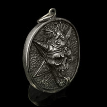 Load image into Gallery viewer, ossua-et-acroamata-jewelery-gothic-goth-memento-mori-sterling-silver-925-Testament-Sigil-Necklace